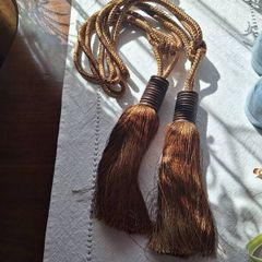 Curtain tie-backs