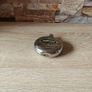 Vintage Jameson Irish Whiskey Round Hip Flask Collectible Barware Image 5