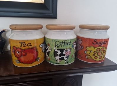 tea coffee sugar funky farm