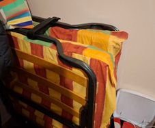 foldable single bed