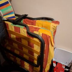 foldable single bed