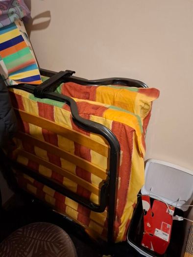 foldable single bed
