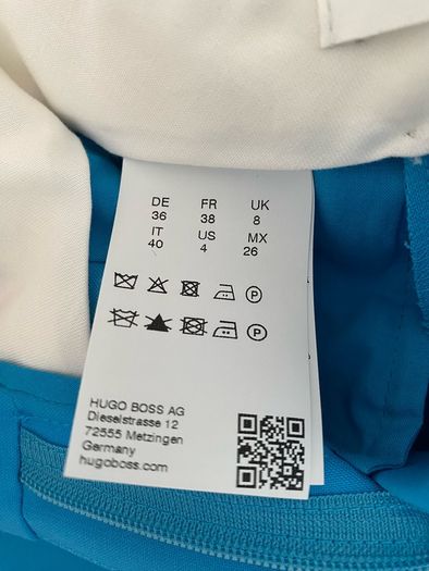 Hugo Boss virgin wool trousers