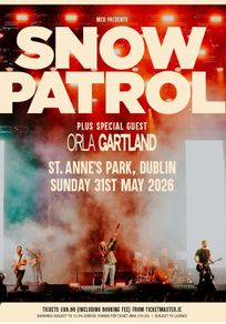 Snow Patrol 31st May St Anne's Park