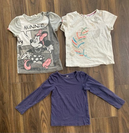 Girls T-shirts: 4-5yrs