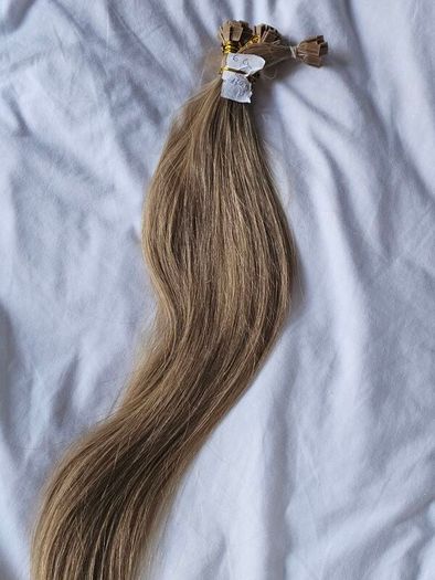Hair extensions dark blond