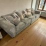 Grey 4 seater Verona sofa Image 3