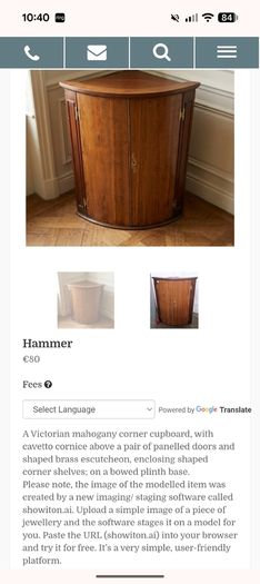 Corner antique