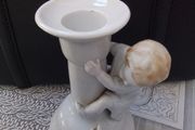 White Candleholder