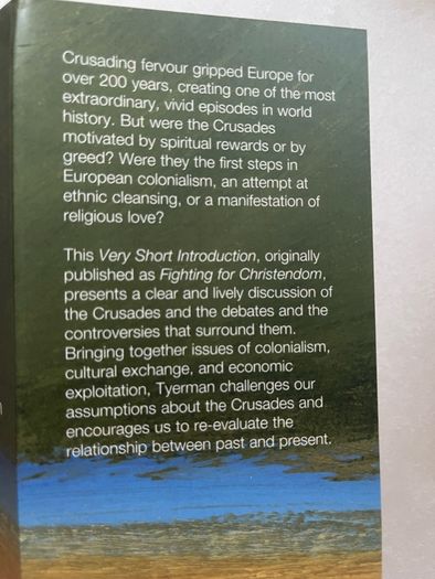 The Crusades: A Very Short Introduction