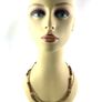 Vintage 1960's Brass Necklace Image 4