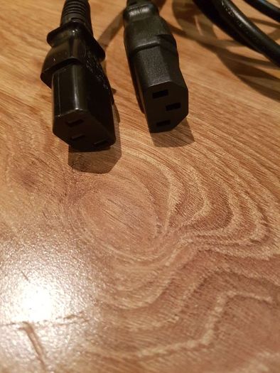 Two power supply cables