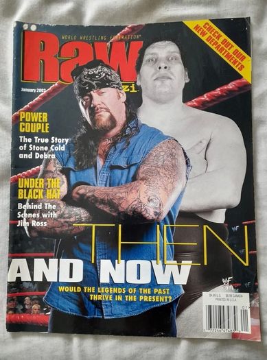 Wwe Raw Magazines 2002