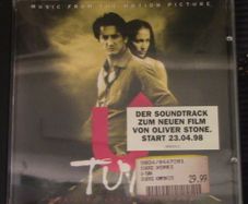 U Turn Original Soundtrack CD (Johnny Cash, Patsy Cline, Ennio Morricone)