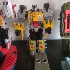 Transformers Cyberverse Grimlock Rocket Roar Ultra Class Dinobot Action Figure