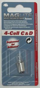 Maglite Magnum Star Xenon 4 Cell Krypton Bulb single