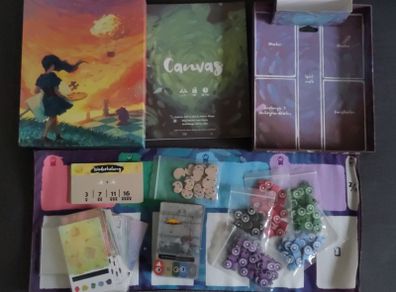 Canvas (boardgame) - German version