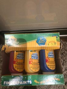Crayola washable finger paints
