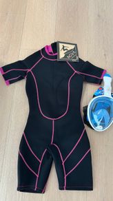 Wet suit and Snorkel