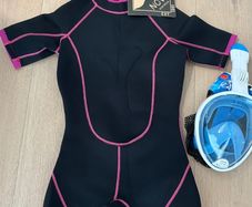 Wet suit and Snorkel