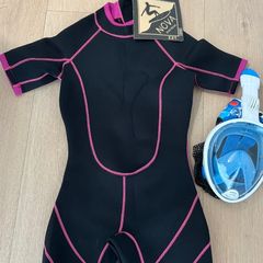 Wet suit and Snorkel