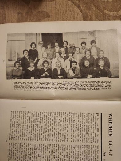 The Irish Countrywoman Official Year Book 1963-1964. Bantrace Na Tuata. Paperback In Good Condition.