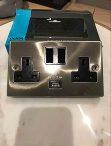 Chrome Sockets USB