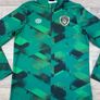 Umbro Ireland Football Half Zip Jumper Mens Large Image 2