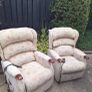 2 x electric riser recliner armchairs Image 3