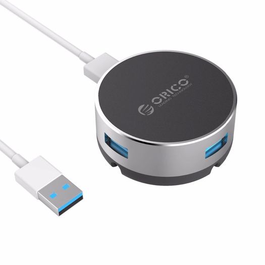 ORICO USB 3.0 HUB (5Gbps) 4 Ports Cross Shaped Slots Bottom Aluminum Alloy Compact Design (Brand New/Warranty)