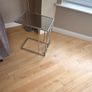 Two side tables silver with mirror top Image 3