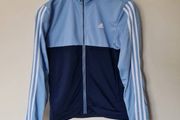 Adidas full zip top Size 12 ptp 21" in excellent condition