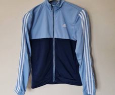 Adidas full zip top Size 12 ptp 21" in excellent condition