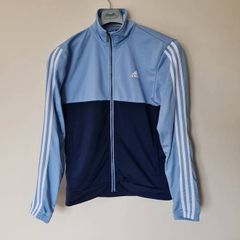 Adidas full zip top Size 12 ptp 21" in excellent condition