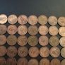 49 Irish coins @ one penny (1990-2000) Nice condition! Image 4