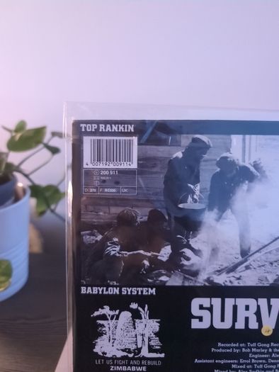 Bob Marley & The Wailers - Survival (LP, Album) 1979 German Pressing