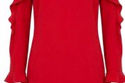 Pinko red cocktail dress