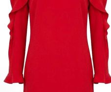 Pinko red cocktail dress