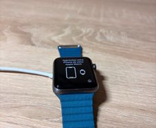 Leather Loop band for Apple Watch(44mm) - Peacock
