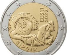 Estonia 2 Euro Commemorative Coin 2026 - Sipsik. Uncirculated.