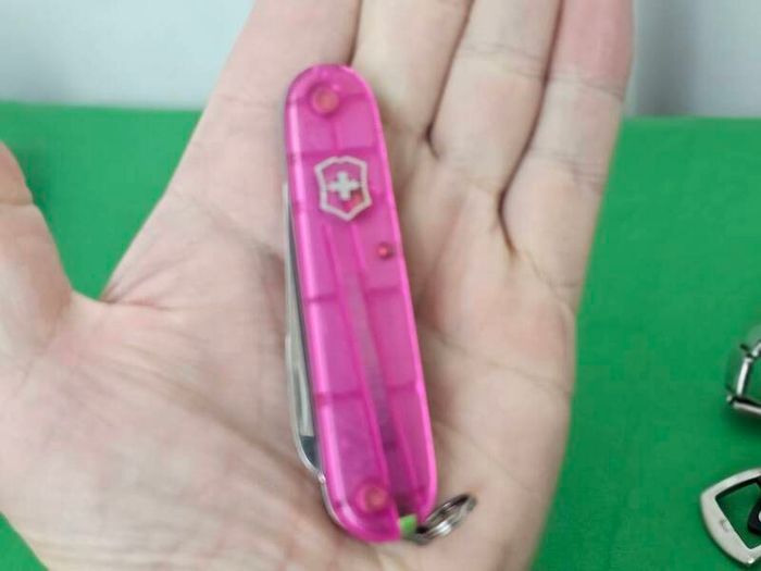 My first Victorinox Swiss Army Knife Childrens edition 84mm model for Whittling