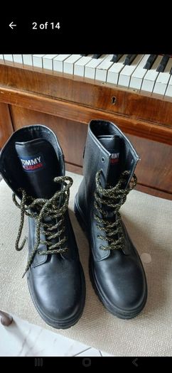 Tommy Jeans leather boots  Excellent condition