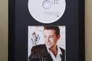 NATHAN CARTER framed autograph