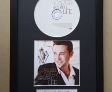 NATHAN CARTER framed autograph