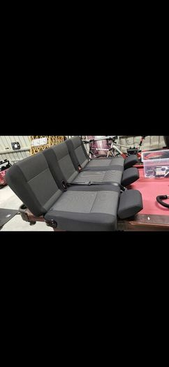 Genuine VW Transporter T6.1 Kombi Triple Rear seat