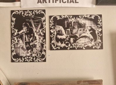 Shinedown Signed Postcards