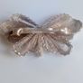 Antique Maltese 917 silver filigree butterfly brooch Image 3