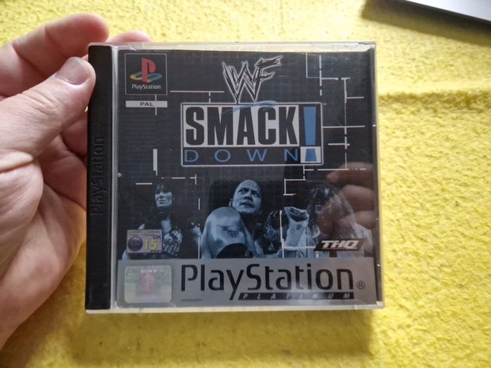 Smack Down PlayStation1 Ps1 PlayStation2 Ps2 Games Original