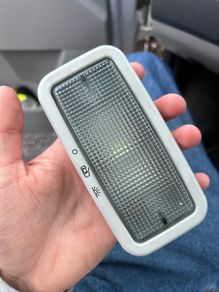 VW T5 interior cab light (Volkswagen Transporter)