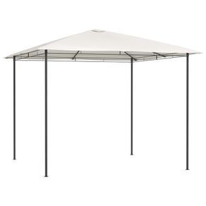 Gazebo 3x3x2.6 m Cream 160 g/sq. meter